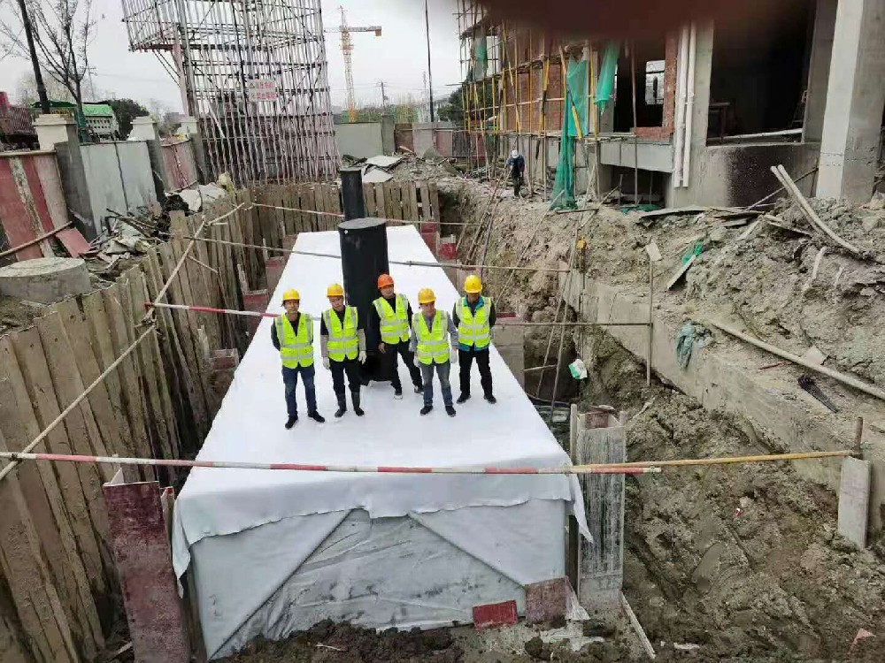 浙江德勵石設計并施工臨平新城公租房項目設計采購施工（EPC）總承包項目雨水收集系統(tǒng)